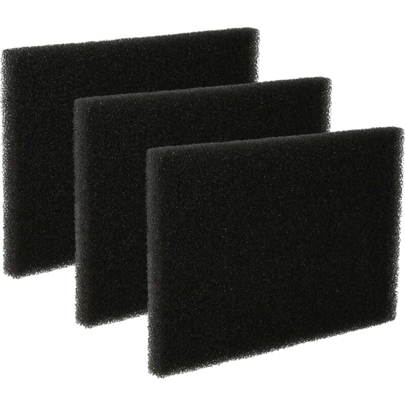 foto del prodotto vhbw 3x filtro salvamotore in spugna compatibile con aspirapolvere, robot aspirapolvere, aspirapolvere multiuso sostituisce 9000844887