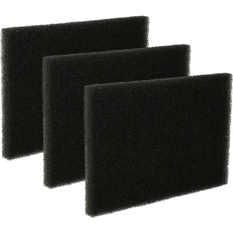 foto del prodotto vhbw 3x filtro salvamotore in spugna compatibile con robot aspirapolvere, aspirapolvere multiuso sostituisce 668090801 6, 6680908016,