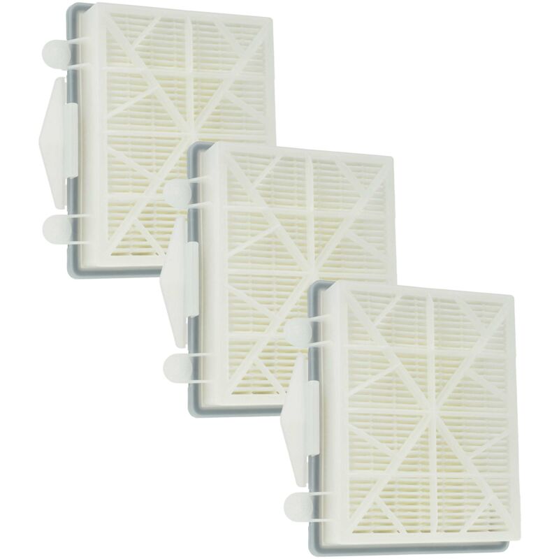 foto del prodotto vhbw 3x filtro sostituisce k rcher ean 4054278615905, 6.414 760.0, 2.889 286.0 per aspirapolvere filtro hepa nero bianco