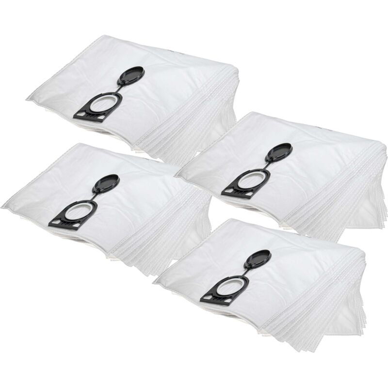 foto del prodotto vhbw 40x sacchetto compatibile con storch vactec 25 aspirapolvere 43cm x 32cm bianco