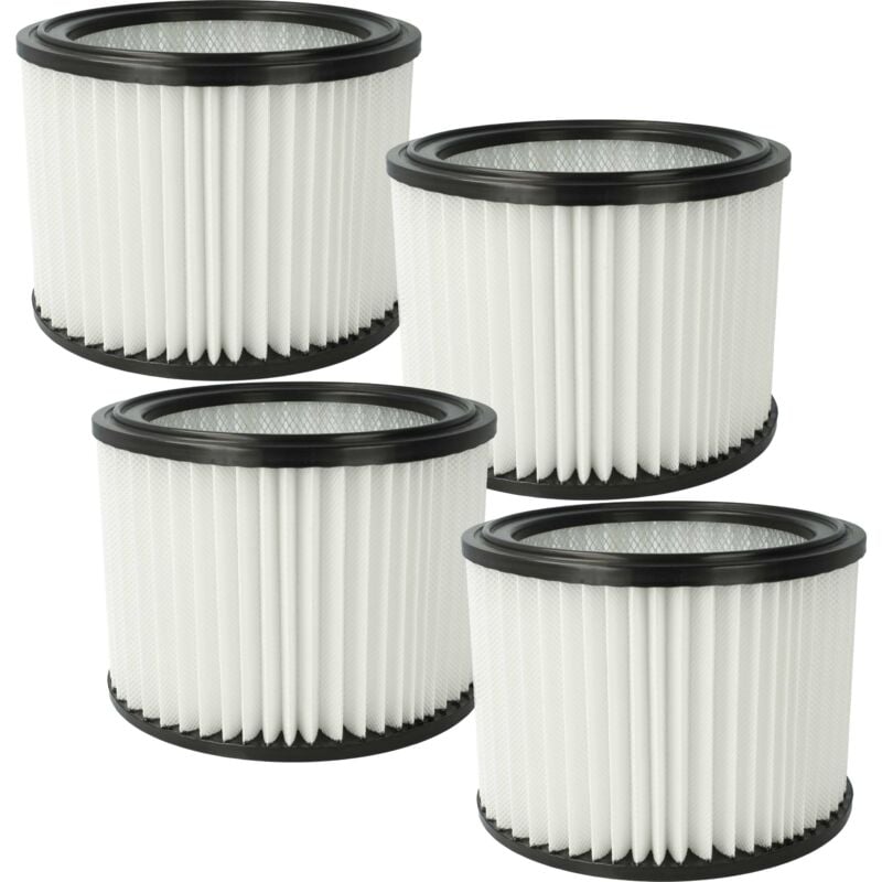 foto del prodotto vhbw 4x elemento filtrante compatibile con hitachi hikoki rp250ydlwaz, rp250ydm, rp250ydl aspiratore secco umido