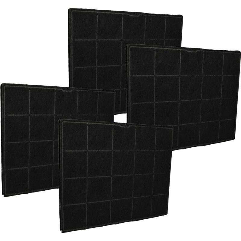 foto del prodotto vhbw 4x filtro a carboni attivi compatibile con airforce tavolara 881070 cappe aspiranti