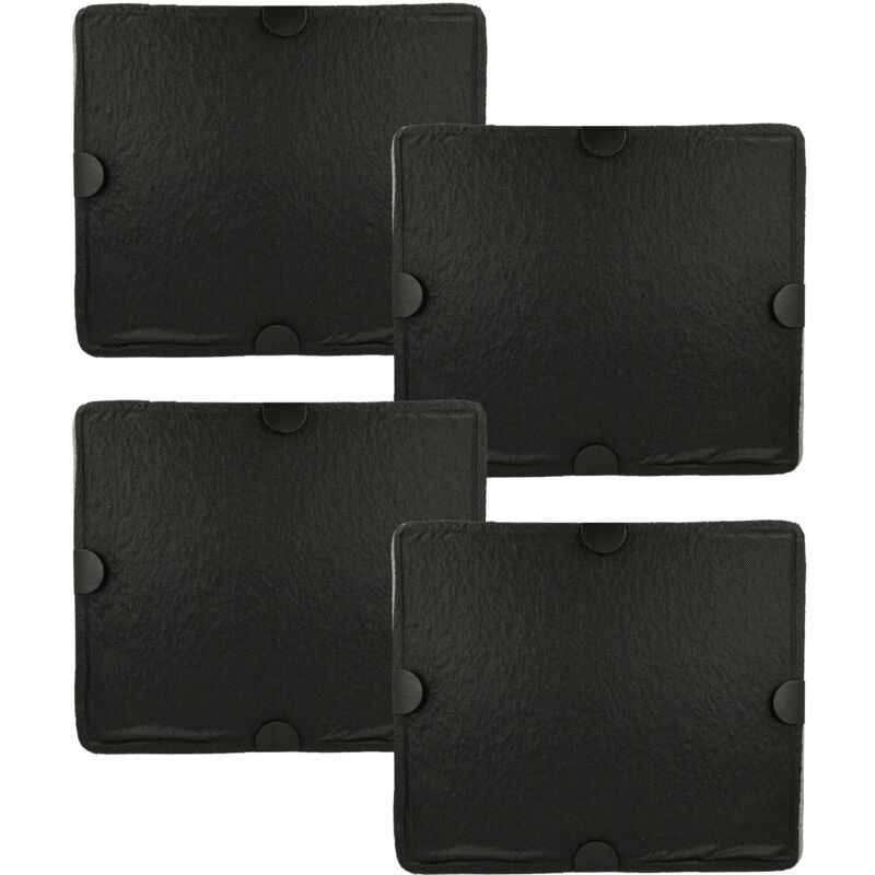 foto del prodotto vhbw 4x filtro a carboni attivi compatibile con miele da 420 6 c, da 4208 d c, da 420 4 u, da 420 6 cappe aspiranti 29 x 24,5 x 2 cm