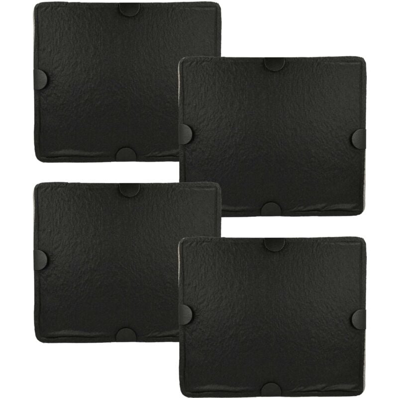 foto del prodotto vhbw 4x filtro a carboni attivi compatibile con miele zenite, step, varia, puristic plus, puristic varia cappe aspiranti 29 x 24,5 x 2 cm