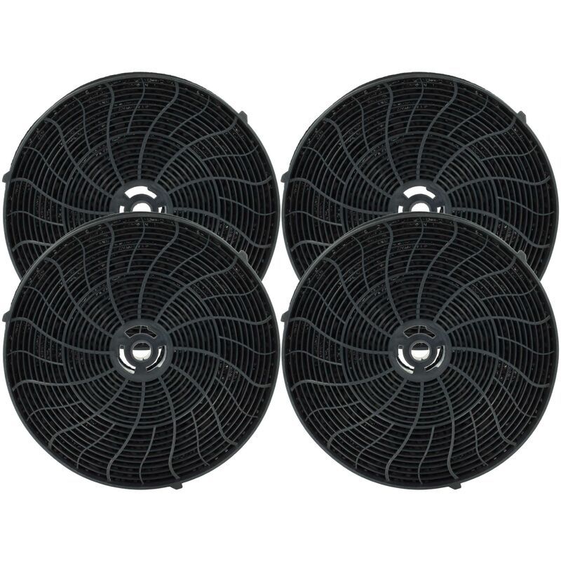 immagine 0 del prodotto vhbw 4x filtro a carboni attivi compatibile con whirlpool 208337804403 prf0034, 208337804402 prf0033, 208337804401 prf0032 cappe aspiranti