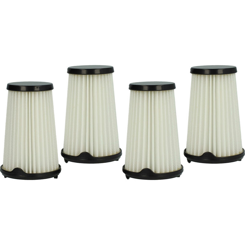 foto del prodotto vhbw 4x filtro a pieghe piatte compatibile con aeg cx7 2 30db, cx7 2 30gm, cx7 2 35ff, cx7 2 35 , aeg cx7 2 35tm, cx7 2 35wr cartuccia filtrante