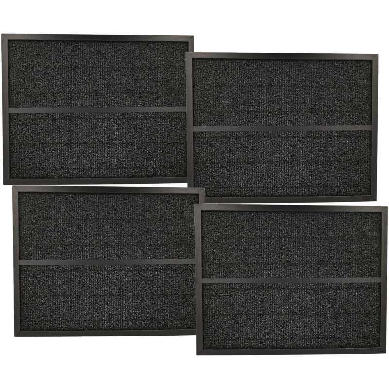 foto del prodotto vhbw 4x filtro aria compatibile con delonghi ac 75 purificatore d aria filtro combinato carbone attivo filtro hepa