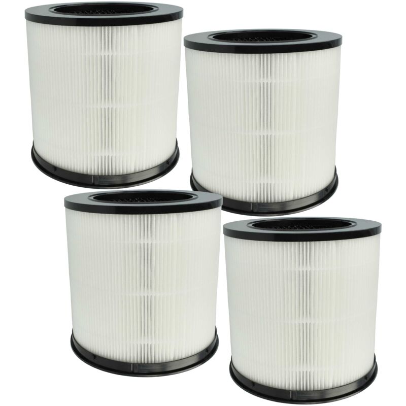 foto del prodotto vhbw 4x filtro aria compatibile con xiaomi smart air purifier 4 compact purificatore d aria filtro combinato prefiltro hepa carbone attivo