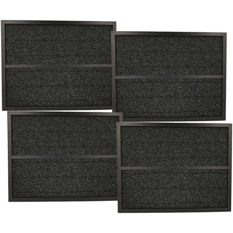foto del prodotto vhbw 4x filtro aria sostituisce delonghi 5513710001 per purificatore d aria filtro combinato carbone attivo filtro hepa