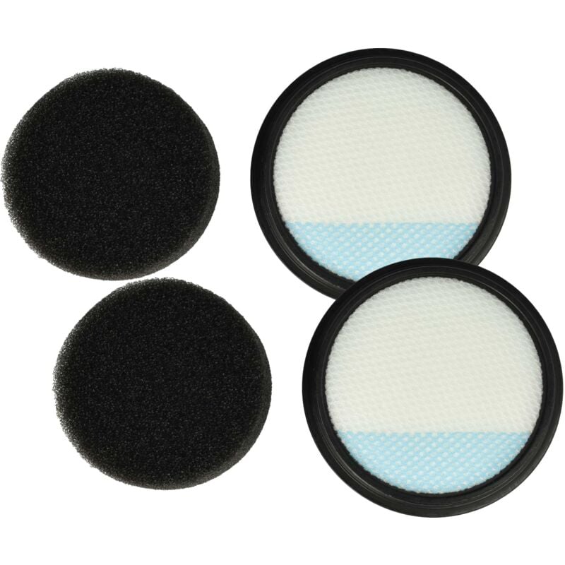 foto del prodotto vhbw 4x filtro compatibile con dirt devil blade dd767, dd777 aspirapolvere filtro di spugna, filtro pre motore