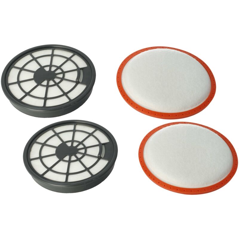 foto del prodotto vhbw 4x filtro compatibile con dirt devil dd5110 infinity ac aspirapolvere filtro aria di scarico, filtro salva motore