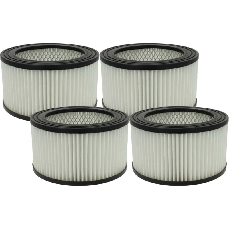 foto del prodotto vhbw 4x filtro compatibile con firefix 963 aspiracenere filtro hepa nero bianco