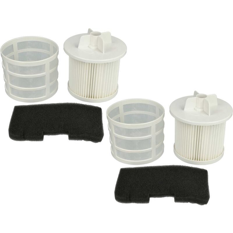 foto del prodotto vhbw 4x filtro compatibile con hoover tsbe2003 011 39001005, tsbe2003 020 39001113 aspirapolvere filtro aria di scarico, filtro pre motore
