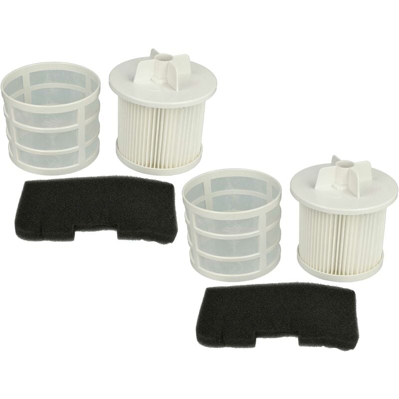 foto del prodotto vhbw 4x filtro compatibile con hoover tsbe2010 011 39001006, tsbe2012 011 39001064 aspirapolvere filtro aria di scarico, filtro pre motore