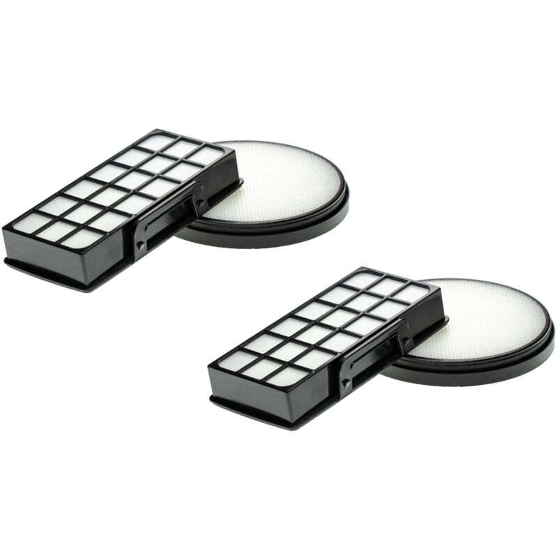 foto del prodotto vhbw 4x filtro compatibile con rowenta x trem power classic ro6823ea, ro6835ea aspirapolvere filtro pre motore, filtro aria di scarico epa