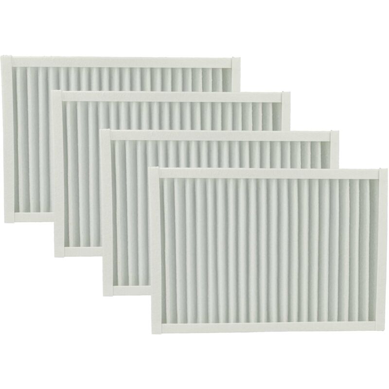 foto del prodotto vhbw 4x filtro g4 compatibile con viessmann vitovent 200 c dispositivo di ventilazione set di filtri, 26 x 17,8 x 2,3 cm bianco