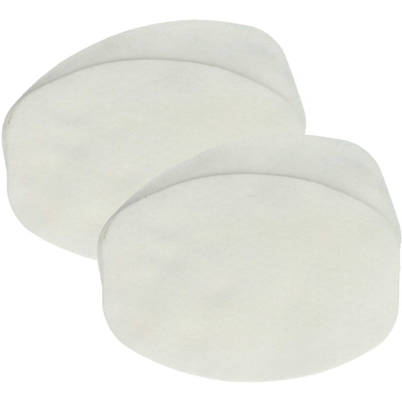 foto del prodotto vhbw 4x microfiltro igienico sostituisce nilfisk 11693700, 11641000 per aspirapolvere filtro dell aria bianco