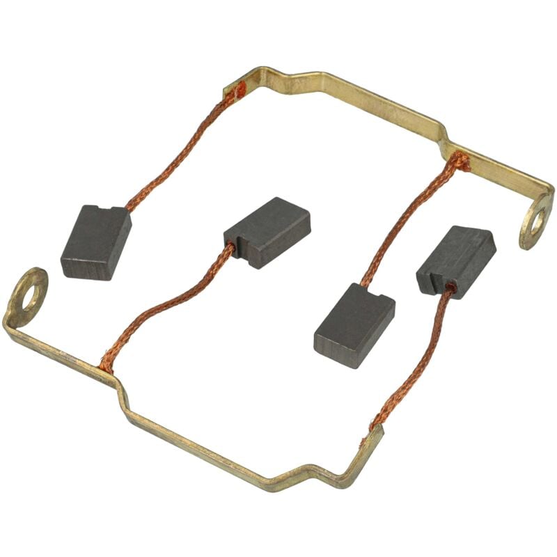 foto del prodotto vhbw 4x spazzola carbone 19,5 x 12,5 x 7mm compatibile con linde 360 t16, t20, t18 transpallet