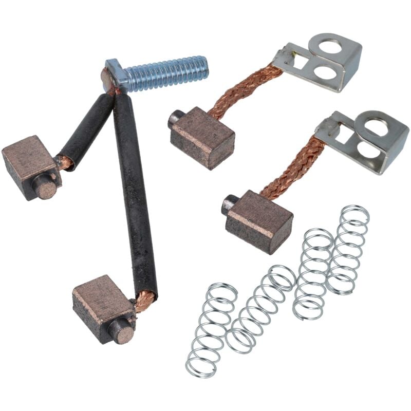 immagine 0 del prodotto vhbw 4x spazzola carbone per motore di avviamento compatibile con briggs stratton 170432 1197 xx, 1203 xx, 1195 xx tagliaerba, trattorini rasaerba
