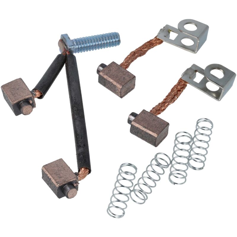 immagine 0 del prodotto vhbw 4x spazzola carbone per motore di avviamento compatibile con briggs stratton 170432 1367 xx, 1370 xx, 1371 xx tagliaerba, trattorini rasaerba