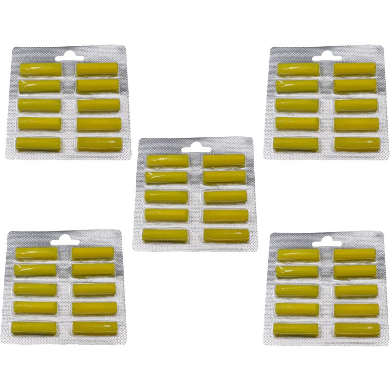 foto del prodotto vhbw 50x bastoncino profumato per aspirapolvere ad es. compatibile con aeg e con molte altre marche deodorante, limone