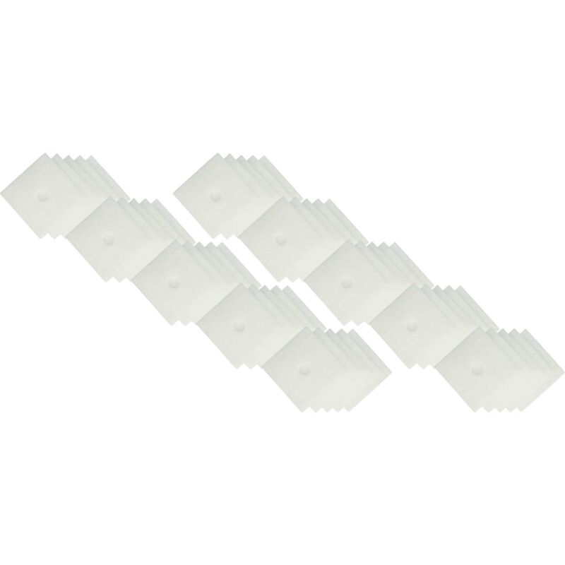 foto del prodotto vhbw 50x filtro dell aria compatibile con lunos skalar, lrk s, lra s, lrk 2s ventola