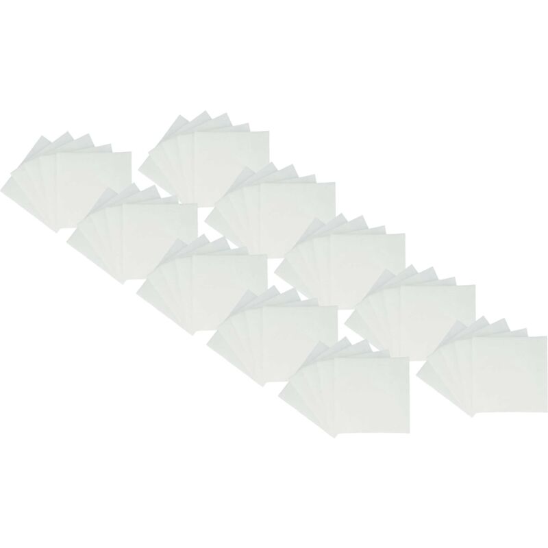 foto del prodotto vhbw 50x filtro dell aria g2 sostituisce lunos 034185, 2 fsa per ventola, dispositivo di ventilazione bianco