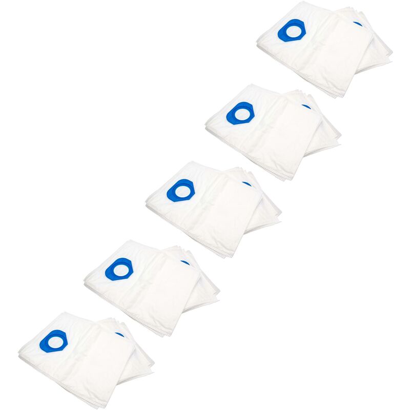 foto del prodotto vhbw 50x sacchetti compatibile con nilfisk 70ga, 84gs, ga70, ga 70, gm80, gm 80, gm90, gm 90, gs80, gs 80, gs90 aspirapolvere in microfibra,