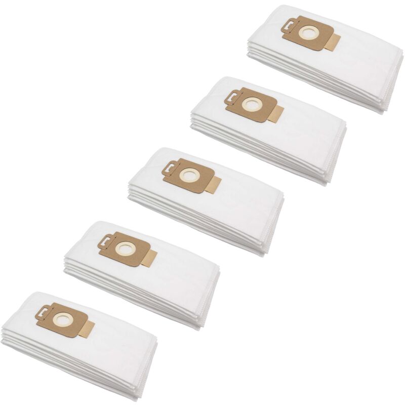 foto del prodotto vhbw 50x sacchetti compatibile con nilfisk power p12 sienna metallic, power p20, power p40, special, x100, x110 aspirapolvere in microfibra,