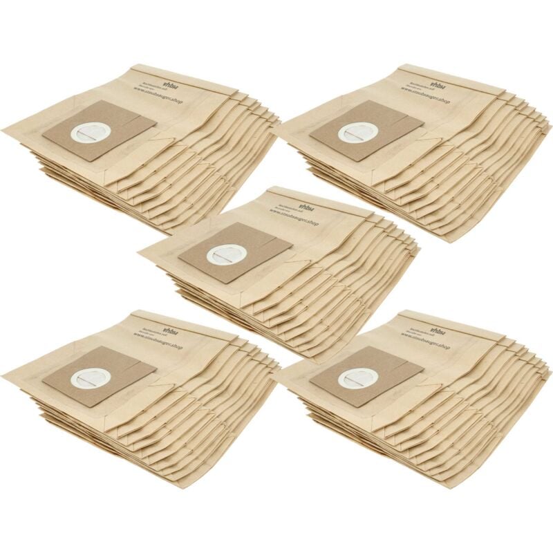 foto del prodotto vhbw 50x sacchetto compatibile con bosch bbz 41 g , 52 afbc, 51 afg, 51 afbc, 51 af g 1, 50 af aspirapolvere 24,5cm x 18cm