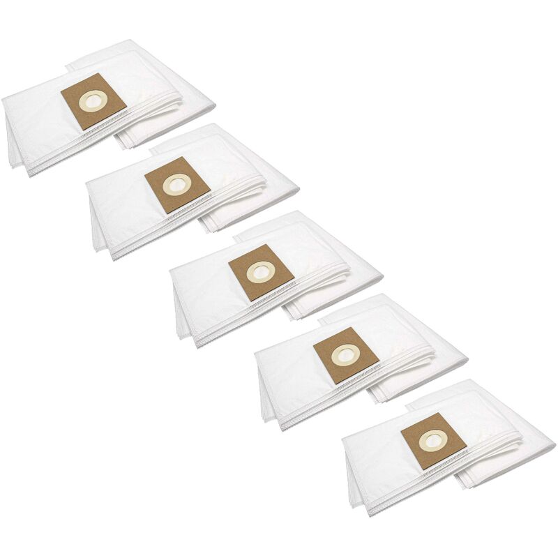 foto del prodotto vhbw 50x sacchetto compatibile con ghibli as 10 p, 7, 10 aspirapolvere 35cm x 23cm bianco