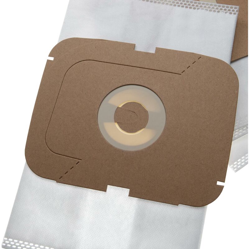 foto del prodotto vhbw 50x sacchetto compatibile con lux ap11, intelligence, intelligence royal edition, s115 aspirapolvere in microfibra, 25.15cm x 15,8cm, bianco