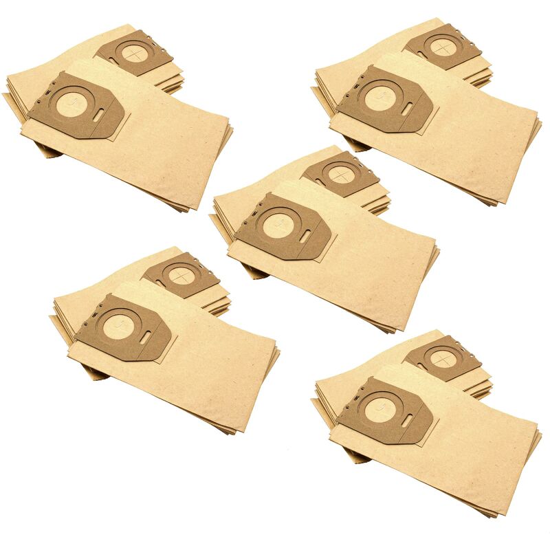 foto del prodotto vhbw 50x sacchetto compatibile con nilfisk alto 7400 8214 aspirapolvere in carta, 29cm x 17,5cm