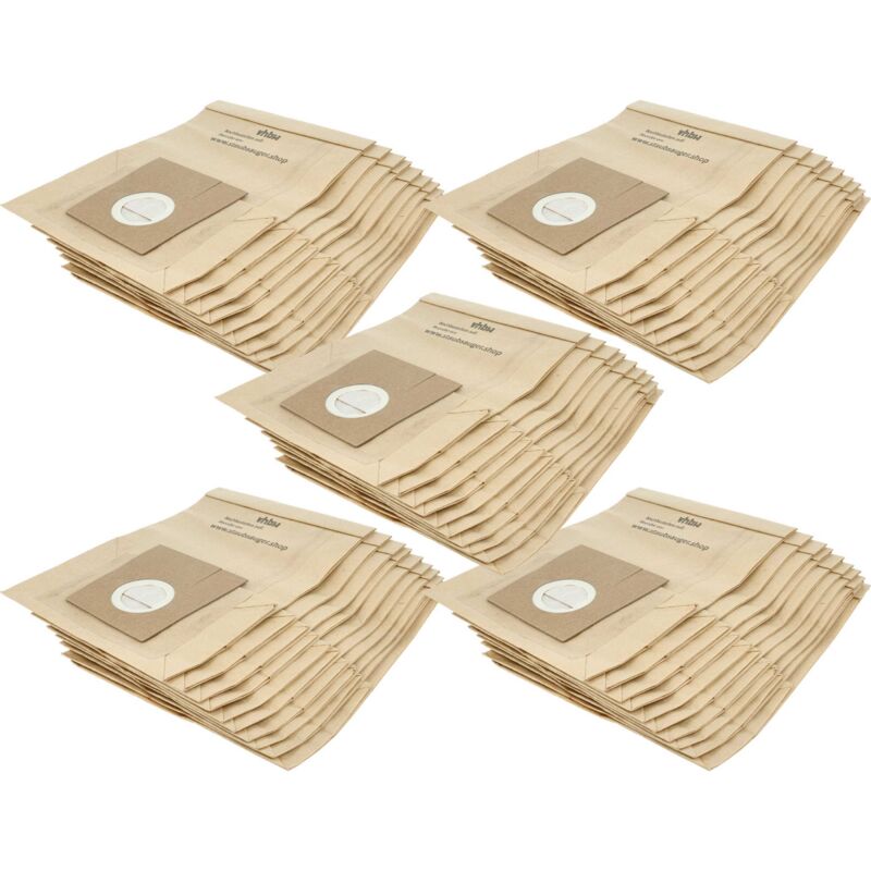 foto del prodotto vhbw 50x sacchetto compatibile con siemens vs 50c00 59c99 dino, 50 c 00 59 c 99 aspirapolvere 24,5cm x 18cm