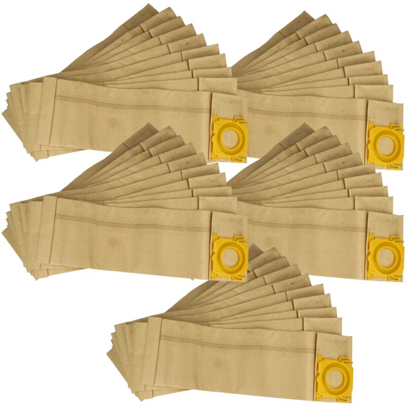 foto del prodotto vhbw 50x sacchetto compatibile con tennant 3205, 3210, 3215, 3225 aspirapolvere carta, 23,5cm x 15,5cm, color sabbia