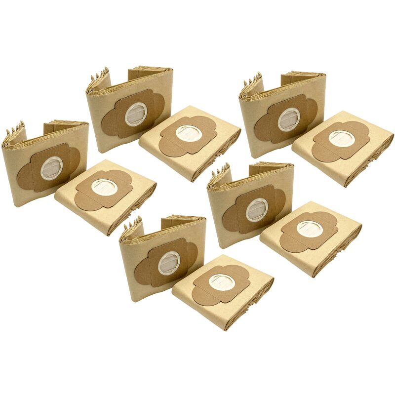 foto del prodotto vhbw 50x sacchetto compatibile con wetrok bantam 6 aspirapolvere in carta, 21,5cm x 16cm, color sabbia