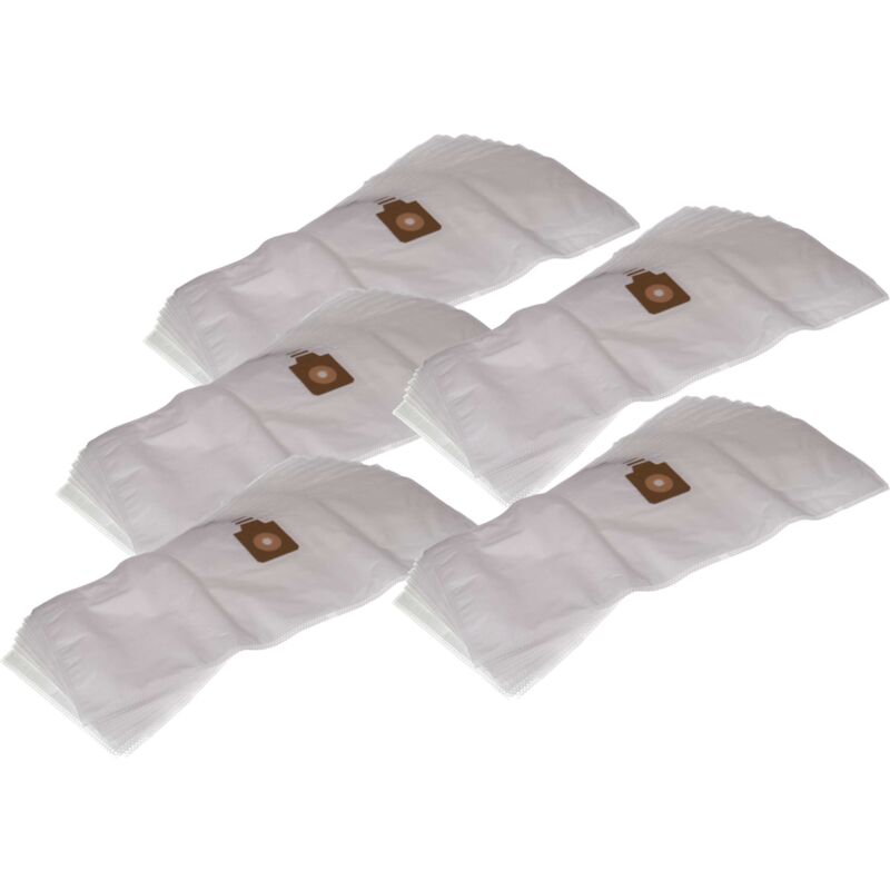 foto del prodotto vhbw 50x sacchetto sostituisce nilfisk 140 7015 040 per aspirapolvere microfibra, 75cm x 17cm bianco