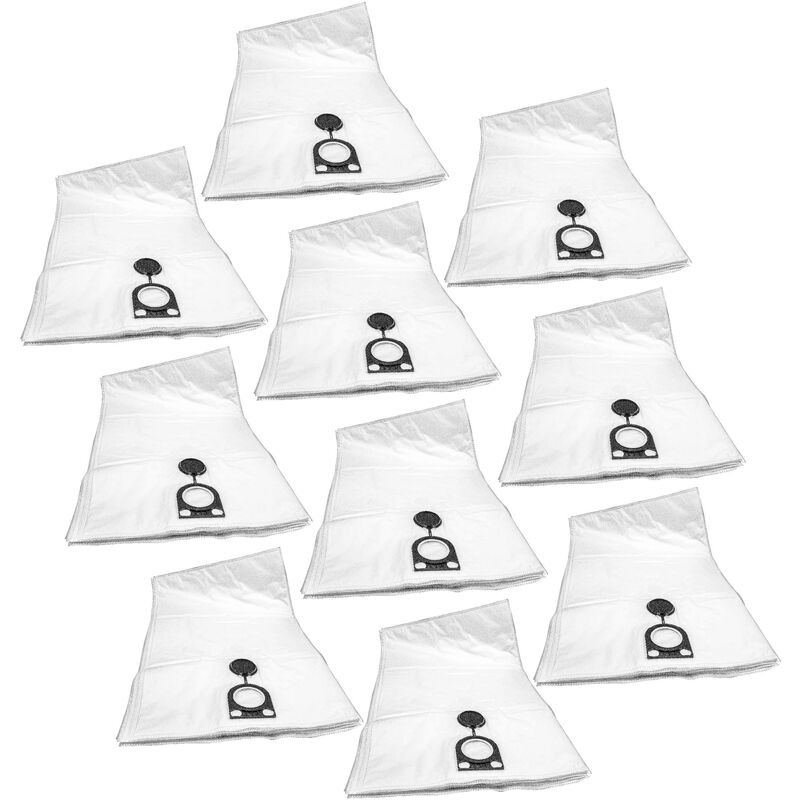 foto del prodotto vhbw 50x sacchetto sostituisce swirl uni 20 net per aspirapolvere microfibra, 50cm x 33cm bianco