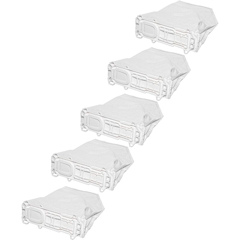 foto del prodotto vhbw 50x sacchetto sostituisce vorwerk fp135, fp136 per aspirapolvere microfibra, 31cm x 23cm bianco