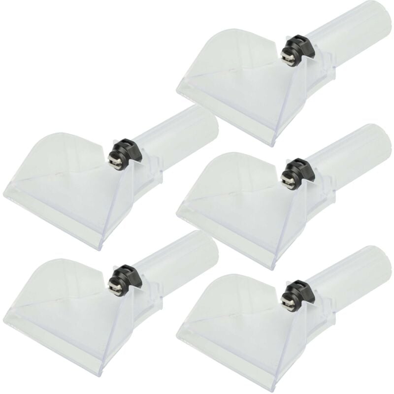 foto del prodotto vhbw 5x bocchetta per imbottiture compatibile con k rcher puzzi 300 s, puzzi 300, press ex 800, hagerty v, hagerty spray ex aspirapolvere, 10,8 cm