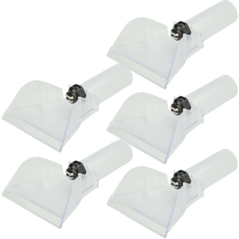 foto del prodotto vhbw 5x bocchetta per imbottiture compatibile con k rcher puzzi s aspirapolvere, 10,8 cm