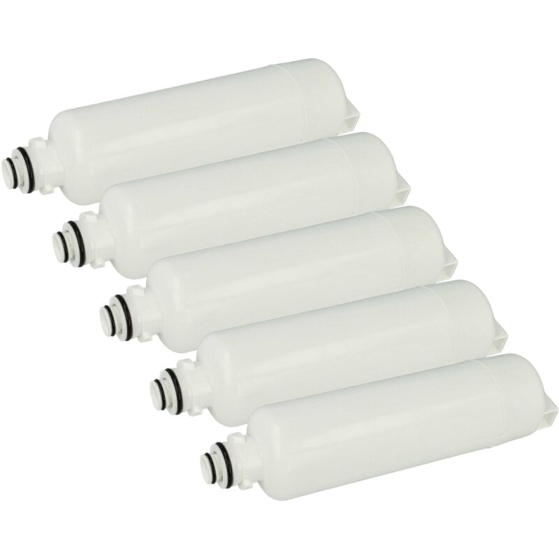 foto del prodotto vhbw 5x cartuccia filtro per l acqua compatibile con bosch kad90vi20 11, kad90vi30 11, kad90vi20g 09, kad93aiep 01, kad93 frigorifero