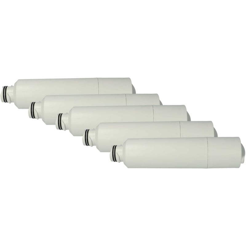 foto del prodotto vhbw 5x cartuccia filtro per l acqua compatibile con samsung rf56j9041sr, rf56j9041sr eg, rfg293, rfg293habp frigorifero side by side