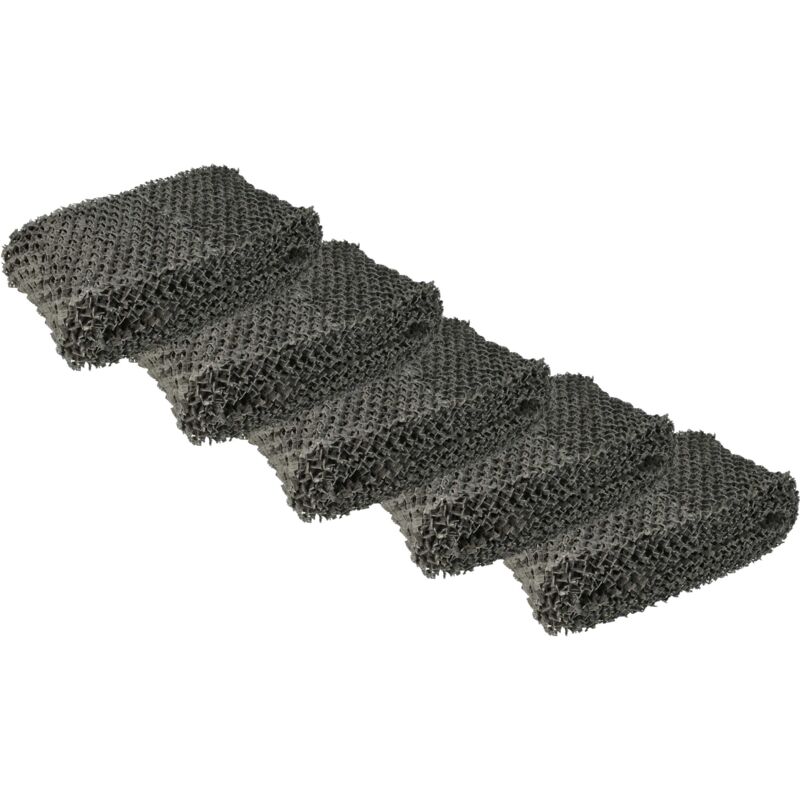 foto del prodotto vhbw 5x filtri compatibile con philips hu4813, hu4816, hu4813 10, hu4816 10, hu4814 10 umidificatori, purificatori d aria in spunlace, grigio