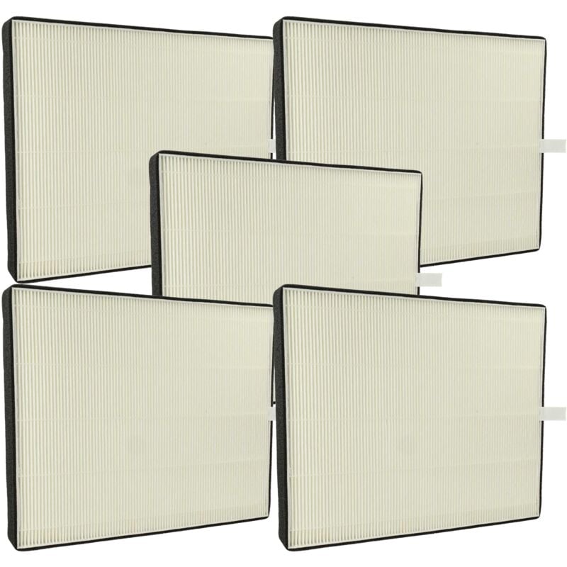 foto del prodotto vhbw 5x filtri sostituisce philips fy1114 per umidificatori, purificatori d aria