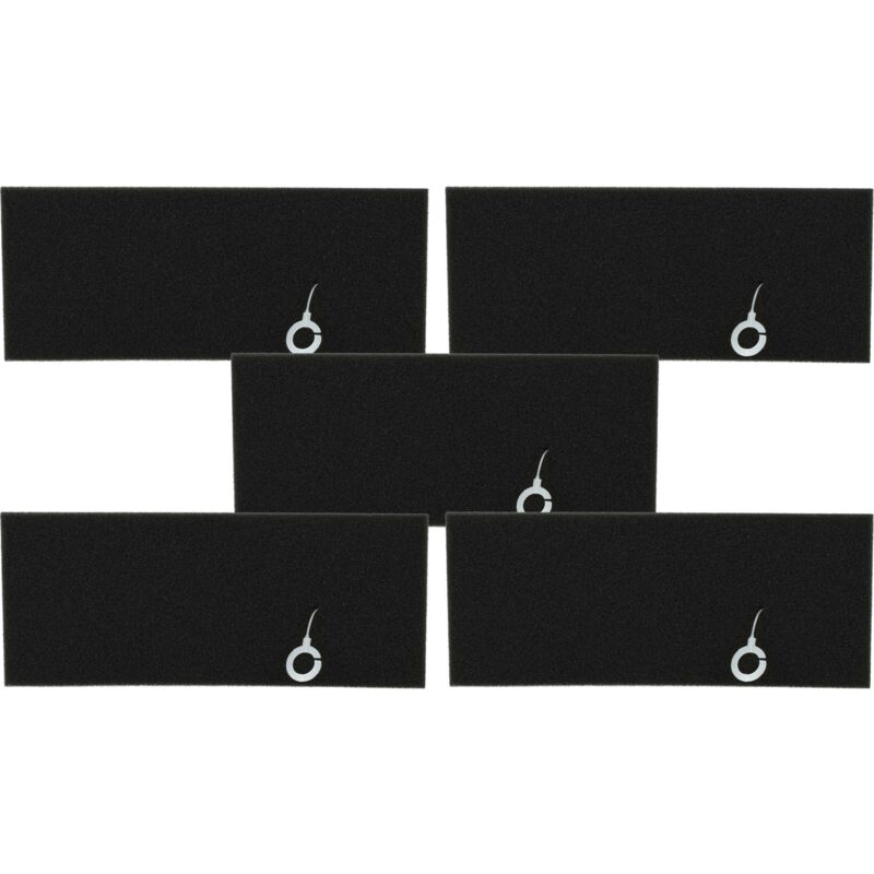 foto del prodotto vhbw 5x filtro compatibile con bosch bsg6188001 bsg61880, bsg6188001, bbz060sb00 bbz060sb aspirapolvere filtro in spugna