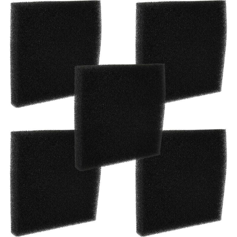 foto del prodotto vhbw 5x filtro compatibile con bosch ergomaxx bsg81810au 01, bsg82000 01, bsg81800au 01, bsg81801 01 aspirapolvere filtro in spugna