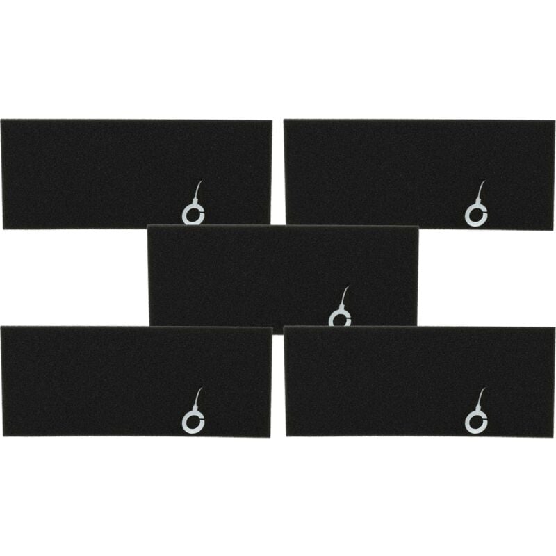 foto del prodotto vhbw 5x filtro compatibile con bosch gl 30 bag bagless bsgl3b220809, bsgl3b220803, bsgl3b210809 aspirapolvere filtro in spugna
