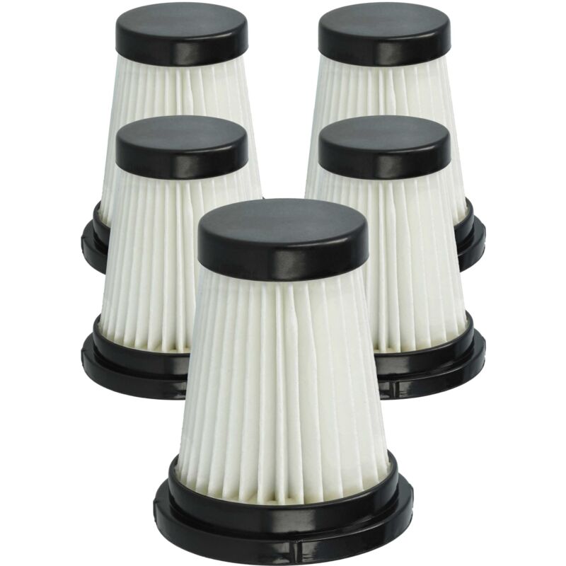 foto del prodotto vhbw 5x filtro compatibile con genius invictus one dc, 1, 2 aspirapolvere a mano unit filtrante