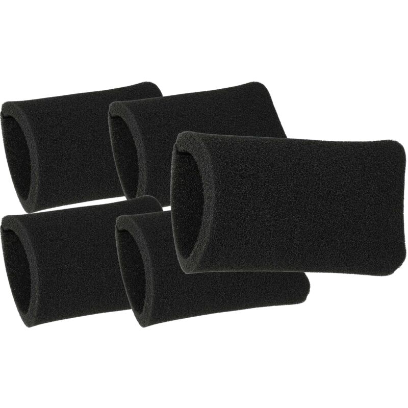 foto del prodotto vhbw 5x filtro compatibile con k rcher a2676, a2675, a2656, a2654, a2604, a2554, a2534, a2574, a2674 aspirapolvere filtro in spugna